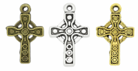 Kleine hanger Keltisch Kruis brons