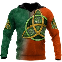 Hoodie sweater Triquetra