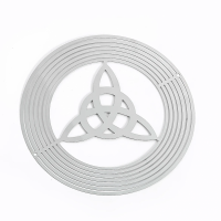 Wind spinner 3D Triquetra