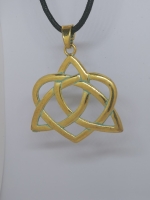 XL Hanger Triquetra Liefdesknoop goud