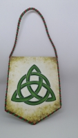 Vlag bannier Triquetra