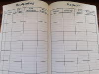 Register der Handfastings invulboek
